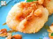 Bếp Eva - Xôi chiên giòn sốt tôm ngon khó cưỡng