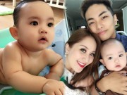 Làng sao - Con trai Khánh Thi - Phan Hiển mắt tròn xoe đáng yêu