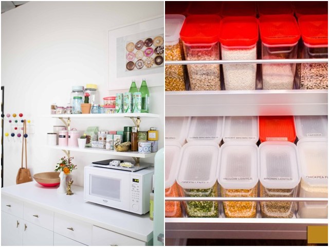 Mẹo xếp tủ bếp 'nhắm mắt lấy đồ cũng trúng'