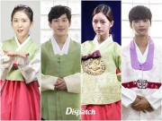 Làng sao - Sao Hàn xúng xính diện hanbok đón Tết