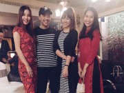 Làng sao - Trấn Thành - Hari Won "gây sốt" khi diện đồ đôi đi chơi Tết