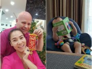 Làng sao - Thu Minh úp mở hình ảnh con trai kháu khỉnh