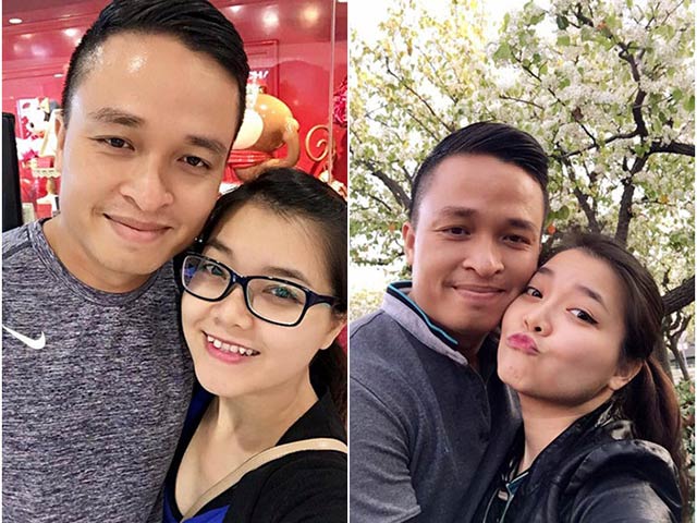 Vợ chồng Thanh Ngọc nhí nhảnh đi du lịch đầu năm