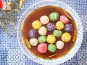 Bếp Eva - Chè trôi nước ngũ sắc cho Rằm tháng Giêng