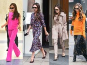 Thời trang - Victoria Beckham đẹp bất ngờ khi rũ bỏ màu đen