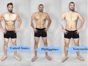 Ngoại hình lý tưởng của đàn ông khắp nơi trên thế giới