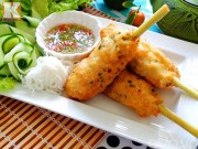 Bếp Eva - Chạo tôm cá bọc sả thơm lừng cả bếp