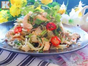 Bếp Eva - Gỏi đu đủ tôm thịt giòn giòn, tuyệt ngon