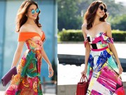 Thời trang - Thanh Hằng quyến rũ mê hồn nhờ đầm trễ vai