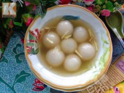 Bếp Eva - Chè trôi nước nhân đậu phộng lạ miệng