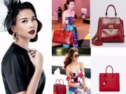 Thời trang - Bóc giá 6 túi xách đỏ tiền tỷ của siêu mẫu Thanh Hằng