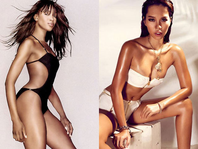 Hà Anh được ví như Naomi Campbell vì cao, da nâu