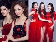 Làm đẹp - 'Chấm điểm' Hoa hậu, Á hậu Việt khi chụp ảnh cùng nhau