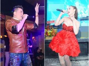 Làng sao - Lâm Chi Khanh gợi cảm bên Mr Đàm trong đêm nhạc