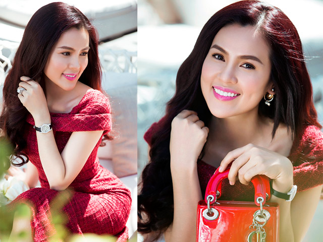 Á hậu 3 con Phương Lê gợi ý chọn váy đẹp ngày 8/3