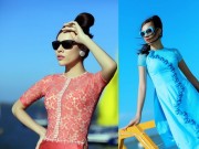 Thời trang - Á khôi Lệ Quyên duyên dáng áo dài cách điệu