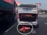 Làm mẹ - Em bé văng ra khỏi ôtô đang chạy