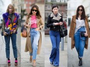 Thời trang - Cách mặc jeans cực chất cho phái đẹp xứ lạnh