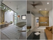 Nhà đẹp - HN: Đã mắt nhà ống trồng cây xanh trong nhà