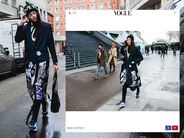 Mặc áo Võ Công Khanh, Thùy Trang lọt street style đẹp của Vogue