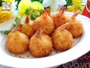 Bếp Eva - Khoai tây bọc tôm chiên xù ngon thế này ai chẳng mê!