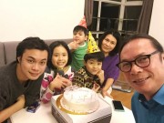 Giải trí - Ông bố 4 con Trần Lực hóm hỉnh kể chuyện nhà với "cánh chị em"