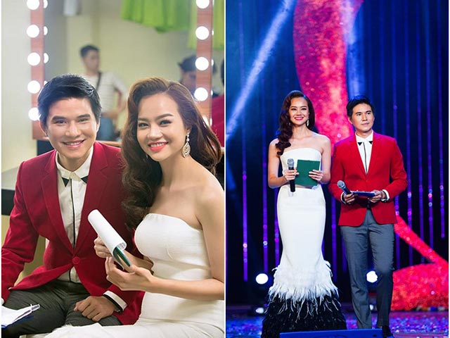 MC Vũ Mạnh Cường bảnh bao bên Kiều Ngân