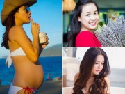 Bà bầu - Chiêu ăn uống để ‘vào con mà không vào mẹ’ của mỹ nhân Việt