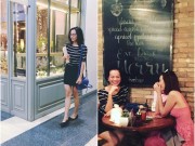 Làng sao - Ngọc Thúy về nước, rạng rỡ giữa ồn ào