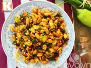 Bếp Eva - "Đánh bay" nồi cơm với lạc rang xào sa tế