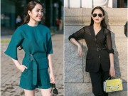 Thời trang - Nam Em, Hà Thu gợi ý trang phục xuống phố cuối tuần