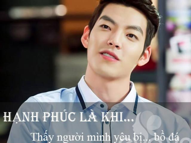 Cười té ghế với định nghĩa về... hạnh phúc!