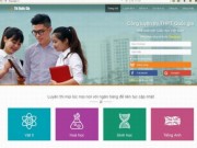 Tin tức - Ra mắt cổng luyện thi trực tuyến trung học phổ thông