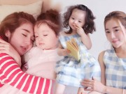 Làng sao - Phút giây siêu ngọt ngào của Elly Trần bên con gái Cadie