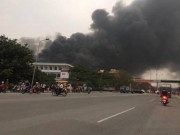 Tin tức - Vĩnh Phúc: Cháy lớn tại nhà máy Viglacera