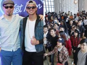 Làng sao - Trọng Hiếu, Huy Tuấn "choáng" vì thí sinh VN Idol quá đông