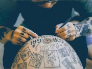 Bà bầu - Bộ ảnh 'kể công' cực dễ thương của bố Việt trên bụng bầu vợ