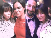 Làng sao - Lý Nhã Kỳ rạng rỡ đọ sắc với diễn viên Hollywood