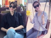 Thời trang - Đặng Thu Thảo đẹp như nữ sinh với áo sơ mi 340 ngàn đồng