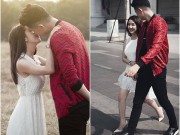 Ảnh đẹp Eva - Linh Napie tình tứ, ngọt ngào cùng Ray Võ trên phố
