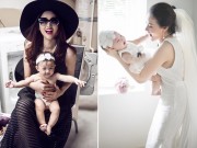 Bà bầu - Kiêng cữ sau sinh: Mỹ nhân Việt cả tháng không tắm gội