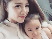Làm mẹ - MC 30 tuổi mang gương mặt 9x và cô con gái xinh như búp bê