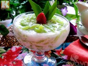 Bếp Eva - Chè bánh lọt nước cốt dừa thơm ngon