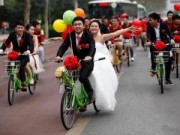 Eva Yêu - Chú rể 9x rước dâu bằng xe đạp đôi