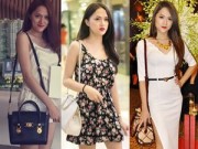Thời trang - BST túi xách hàng hiệu đến bình dân của Hương Giang Idol