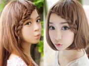 Làm đẹp - Tóc tết mái mùa hè: Mát mà vẫn điệu