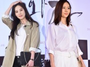 Làng sao - Seohyun (SNSD) "đọ sắc" cùng cựu Á hậu Quốc tế