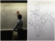 Làm mẹ - Cậu bé tự kỷ 11 tuổi vẽ bản đồ thế giới siêu đẹp