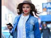 Thời trang - Chẳng mấy ai mặc denim đẹp như Miranda Kerr