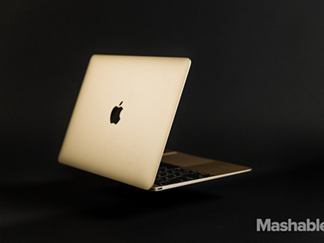 Cận cảnh vẻ đẹp mê hoặc của MacBook Retina gold